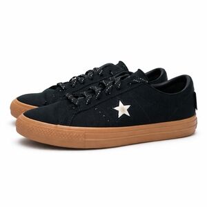 CONVERSE One Star Pro Cordura WOMEN'S SIZE 6.5 Canvas Black /Dark Gum